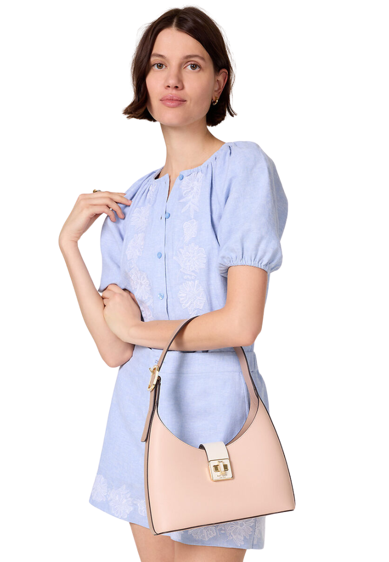 Kate Spade Phoebe Large Shoulder Bag In Toasted Hazelnut KK981