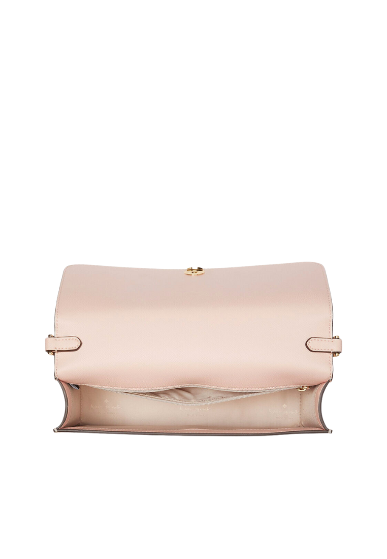 Kate Spade Madison Crossbody Bag Flap Convertible In Conch Pink KC430