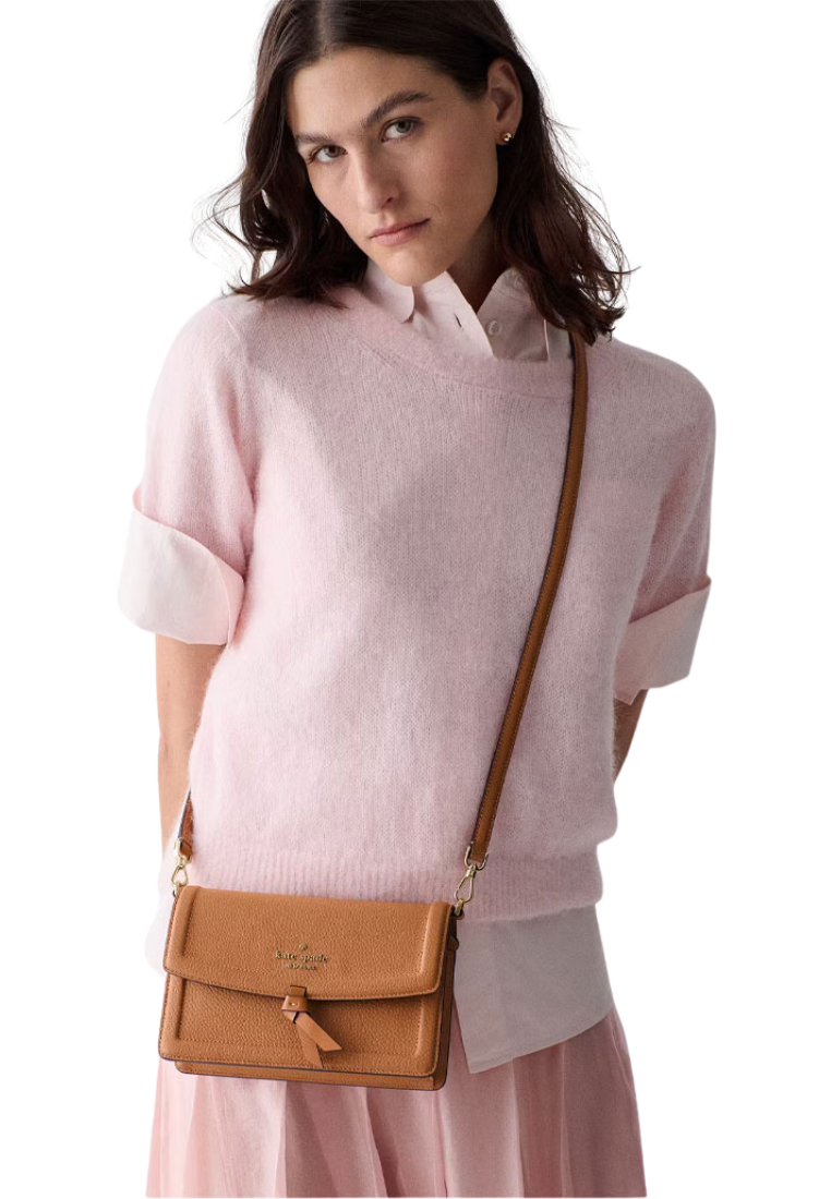 Kate Spade Knott Mini Flap Crossbody Bag In Bungalow KM611