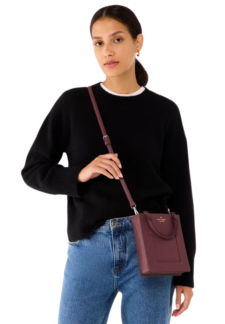Kate Spade Lena Mini Tote Bag In Cherrywood KI884