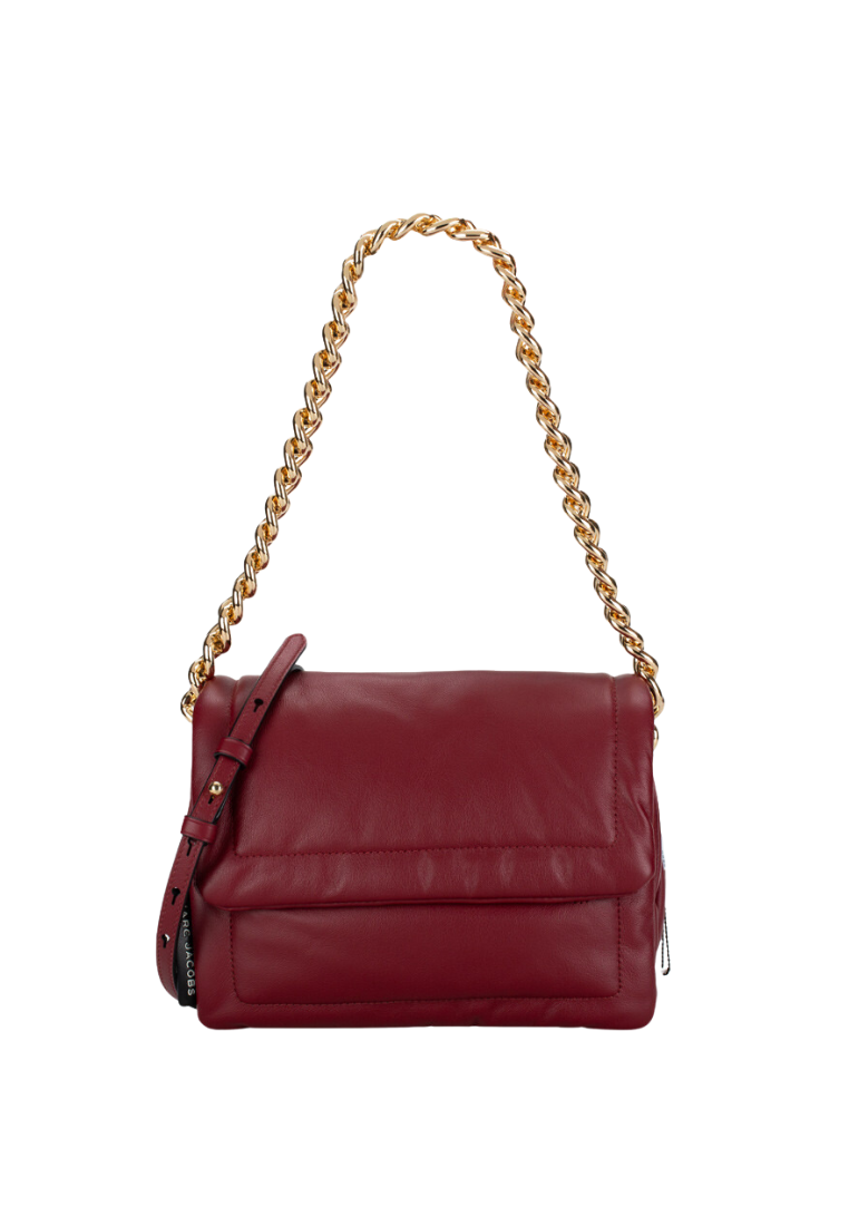 ( PRELOVED ) Marc Jacobs Pillow Soft Leather Shoulder Bag In Pomegranate H905L01PF22
