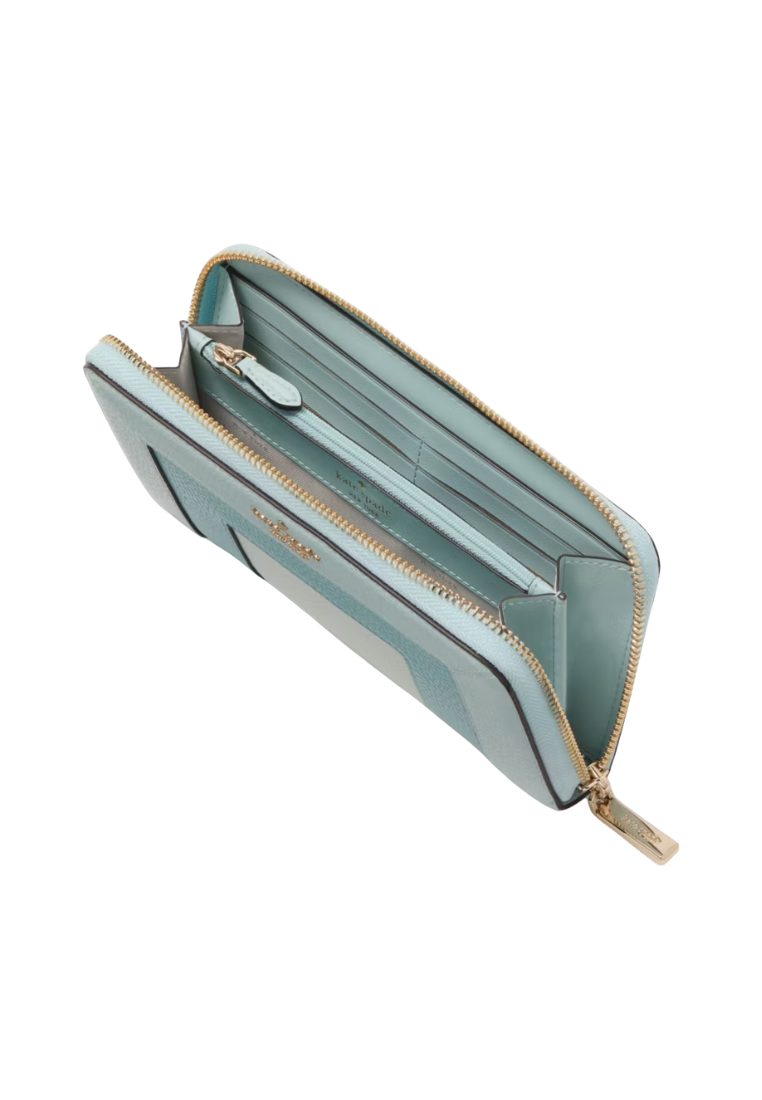 Kate Spade Lena Large Continental Wallet In Blue Multi KK150