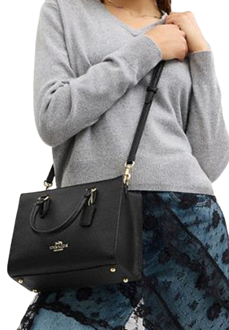 Coach Maggie Tote Bag Small In Black CY668