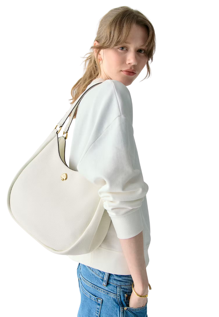 Kate Spade Kayla Large Triple Compartment Shoulder Bag In Meringue KL804