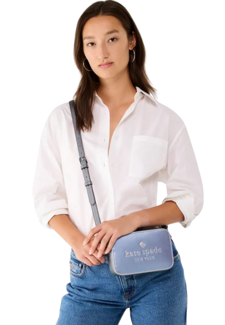 ( AS IS ) Kate Spade Oh Snap Crossbody Mini Camera Bag In Candied KJ054