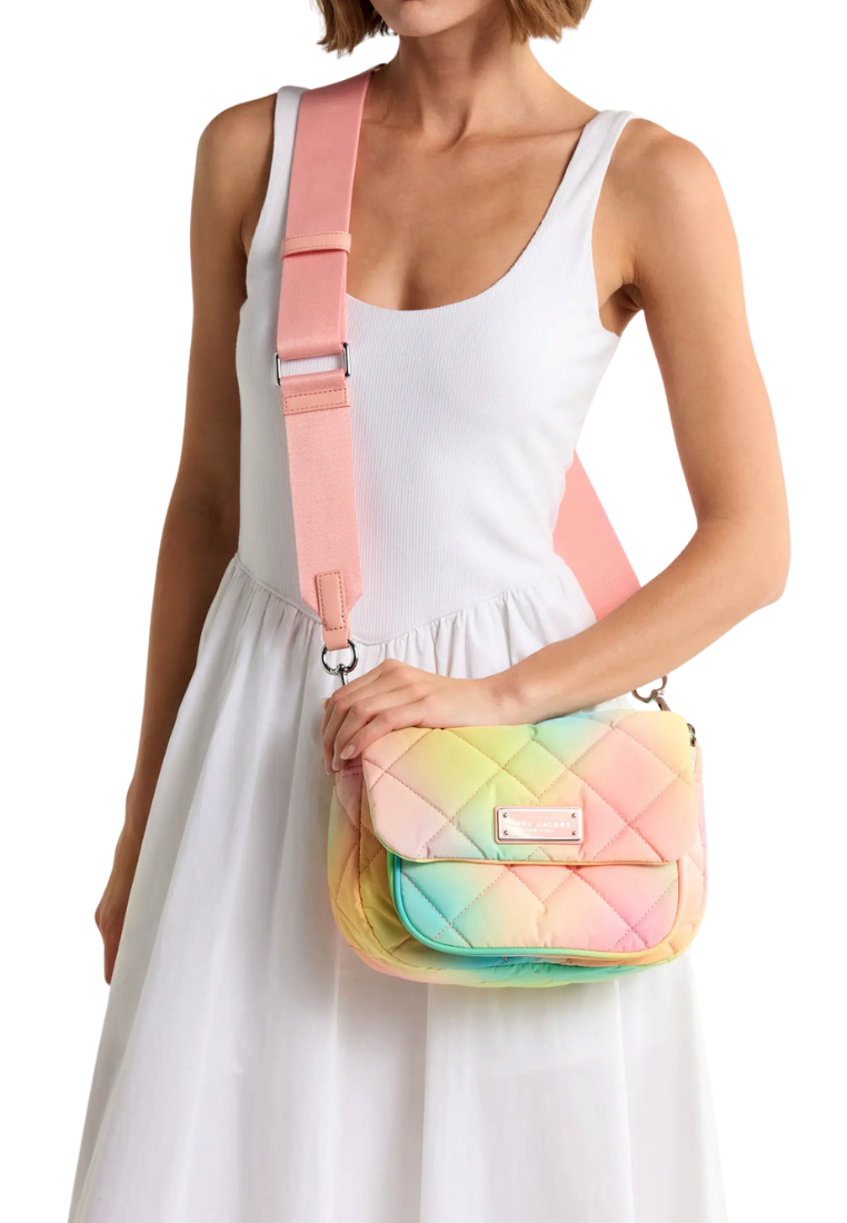 Marc Jacobs Quilted Nylon Messenger Bag In Dessert Sun Multi 4P6HMS001H02
