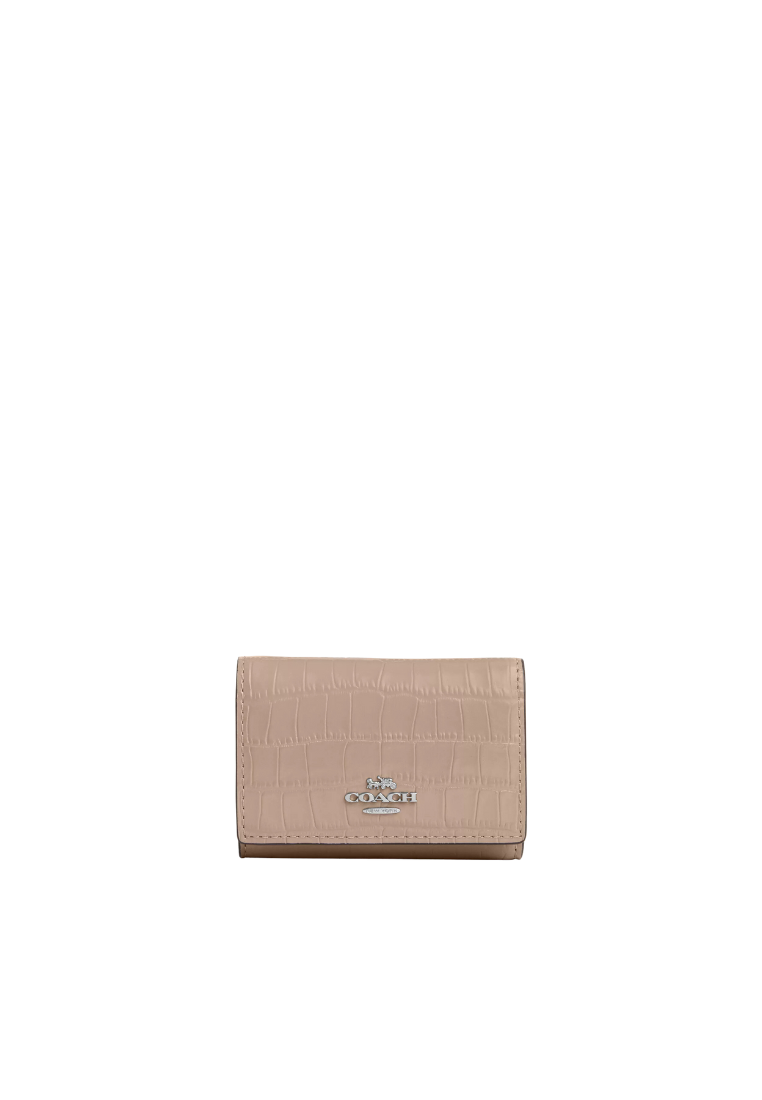 Coach Micro Wallet In Stone CU914