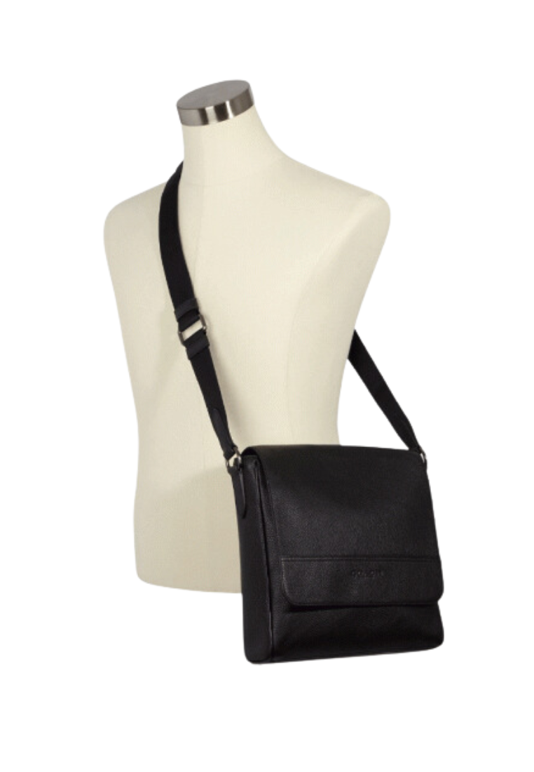 Coach Houston Map 4007 Crossbody Bag In Black