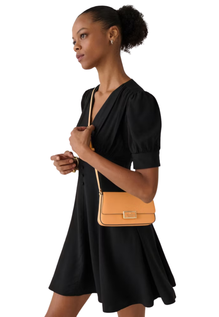 Kate Spade Reegan Mini Flap Crossbody Bag In Desert Sunset KM532