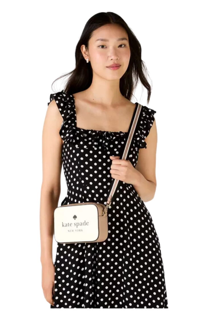 Kate Spade Oh Snap Crossbody Mini Camera Bag In Toasted Brown KH756