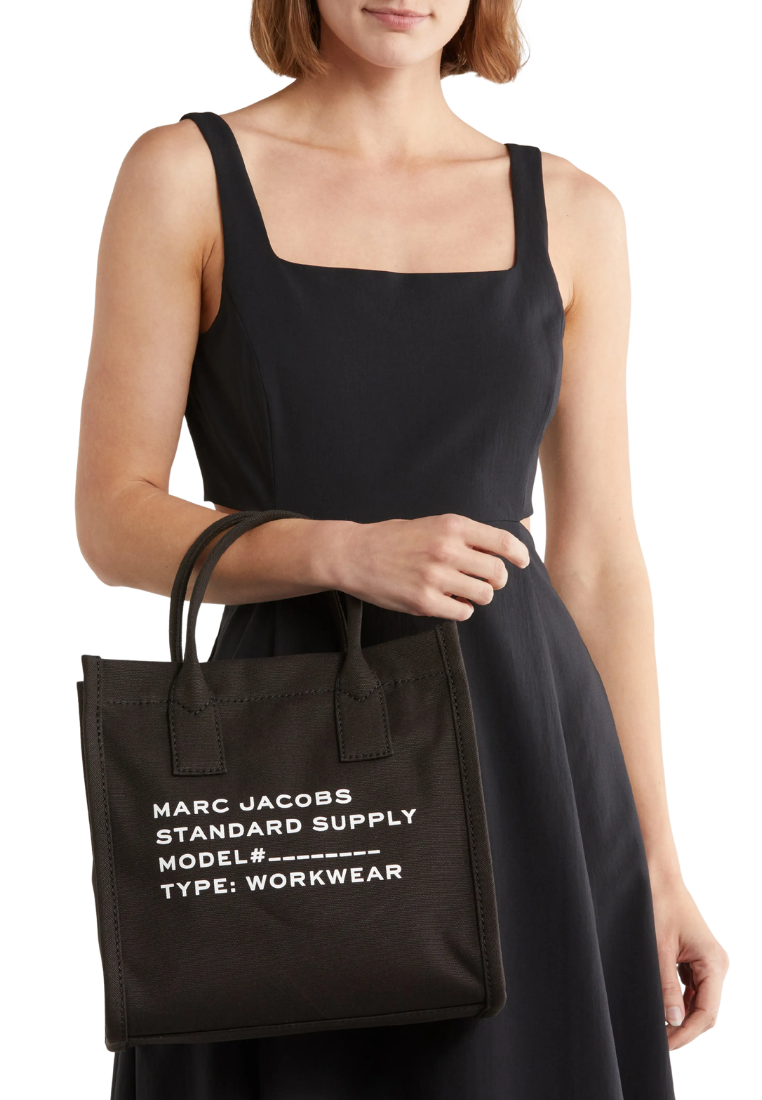 Marc Jacobs Canvas Standard Supply Medium Tote Bag In Black 4S5HTT048H02