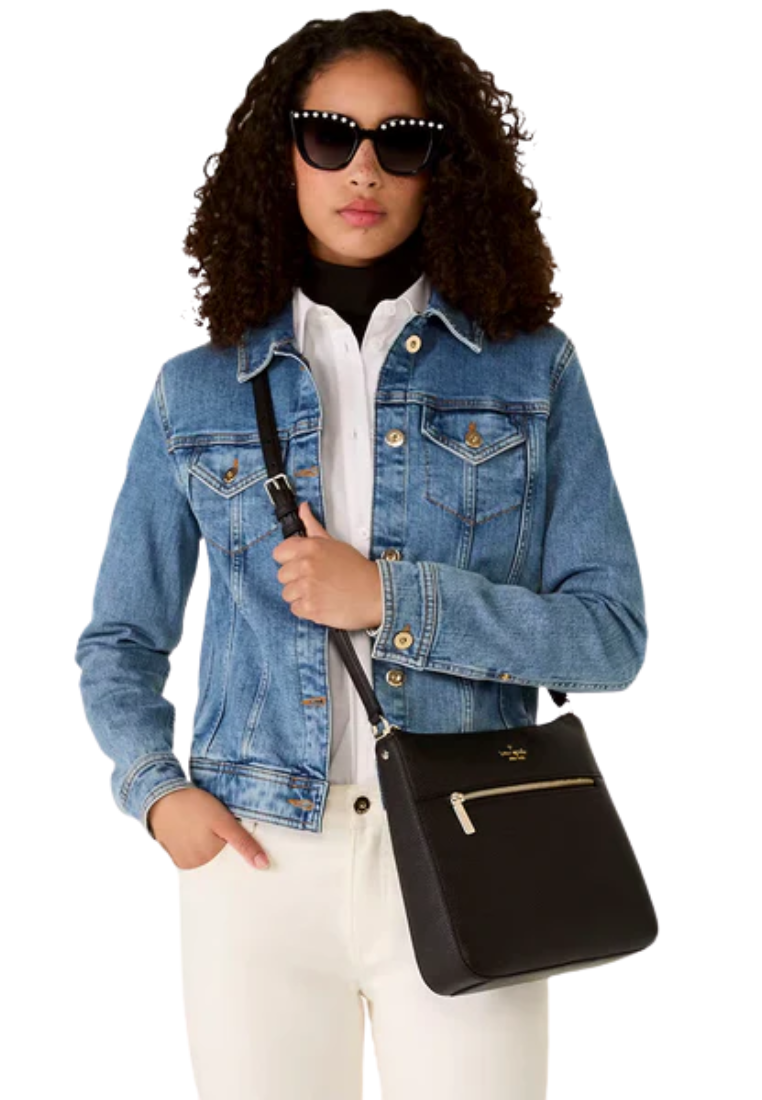 Kate Spade Lena Swingpack Large Crossbody Bag In Black KH431