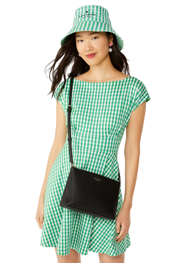 Kate Spade Leila Crossbody Bag In Black KG464