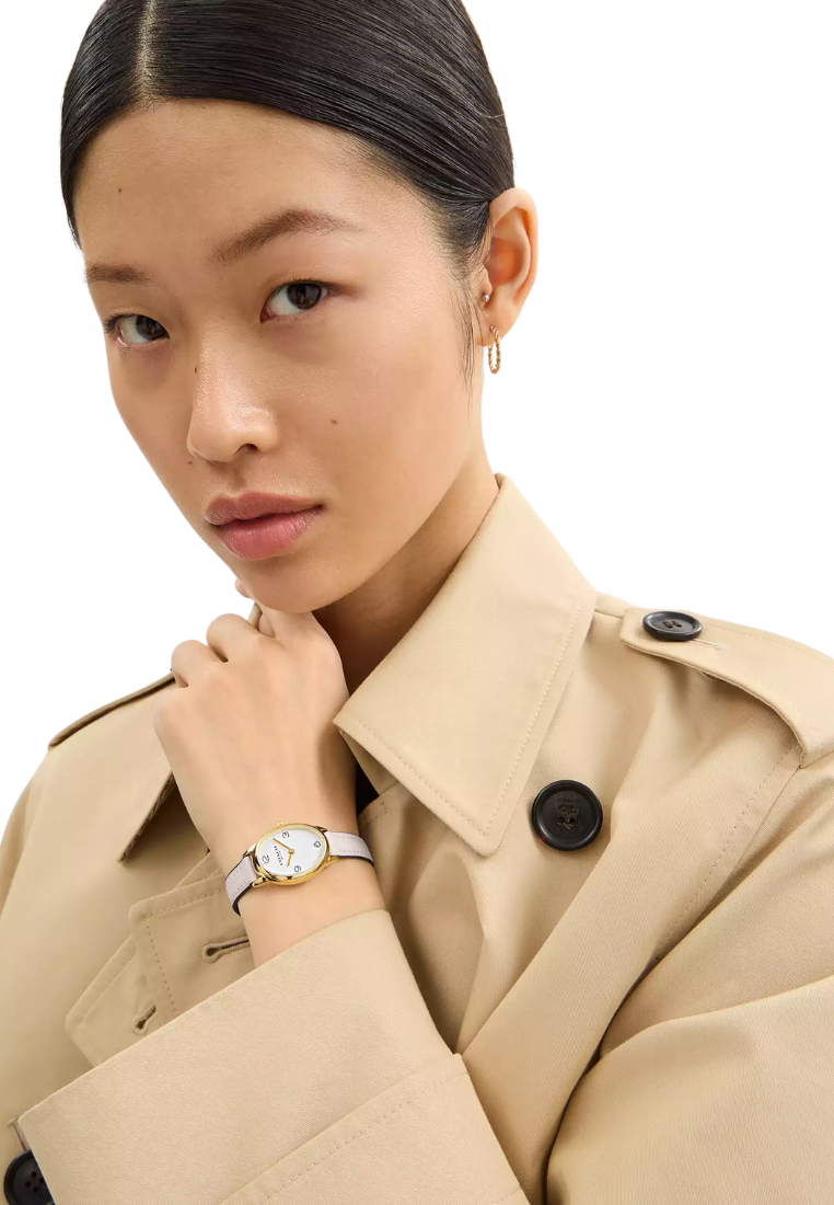 ( PREORDER ) Coach Talia 22MM Watch In Chalk CAZ13