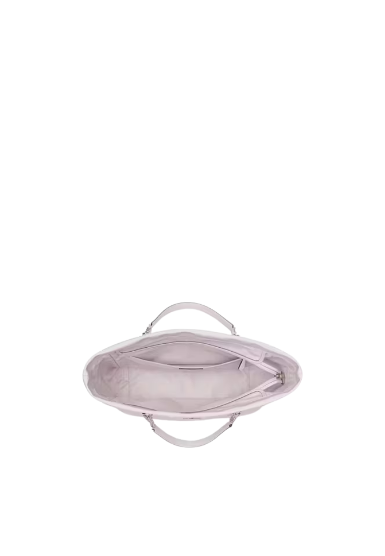 Kate Spade Spade Flower Quilted Nylon Tote Bag In Pale Amethyst Kk074