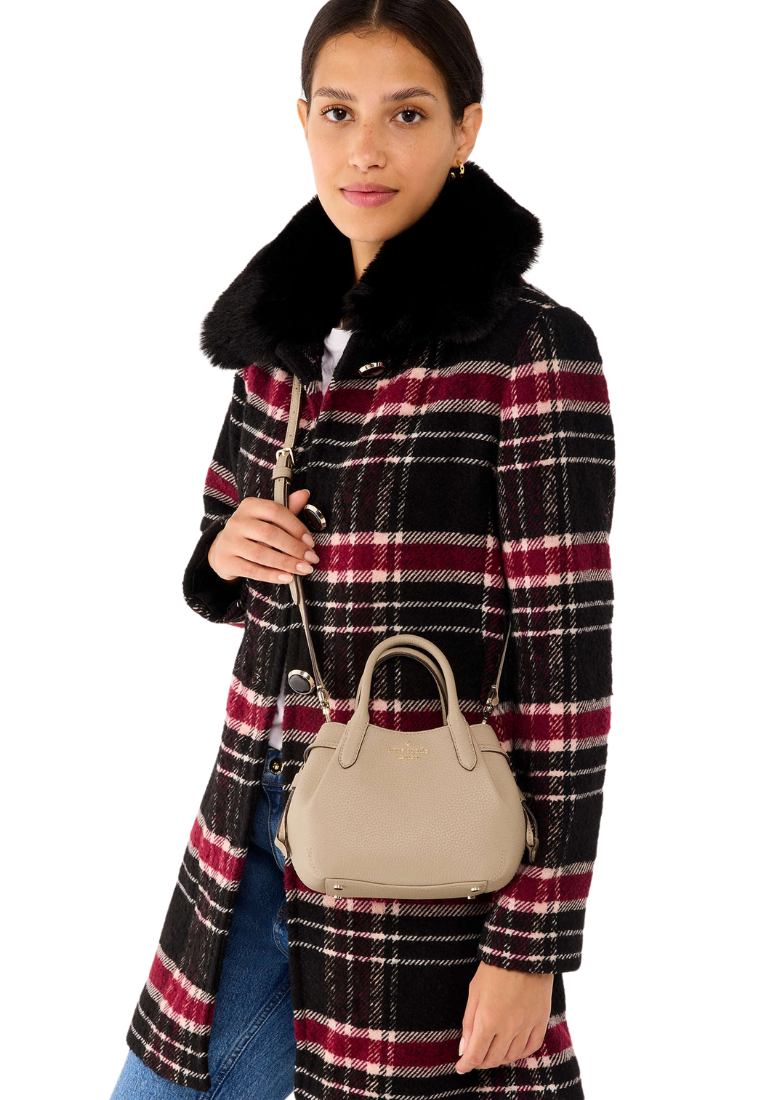 Kate Spade Dumpling Mini Satchel Bag In Light Sand KI859