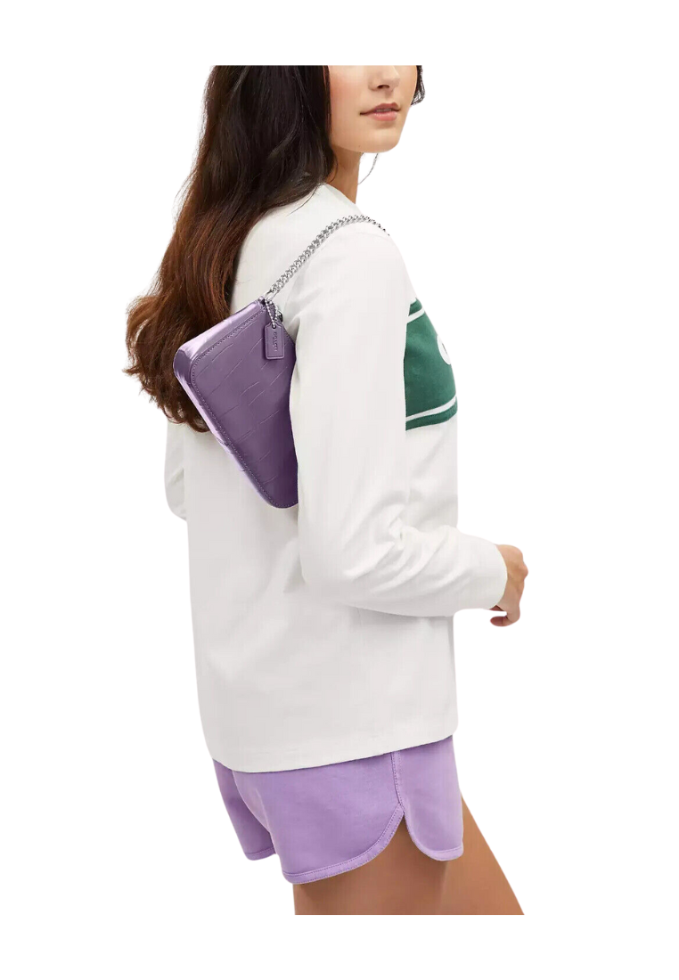 Coach Nolita 19 Shoulder Bag In Amethyst CN382