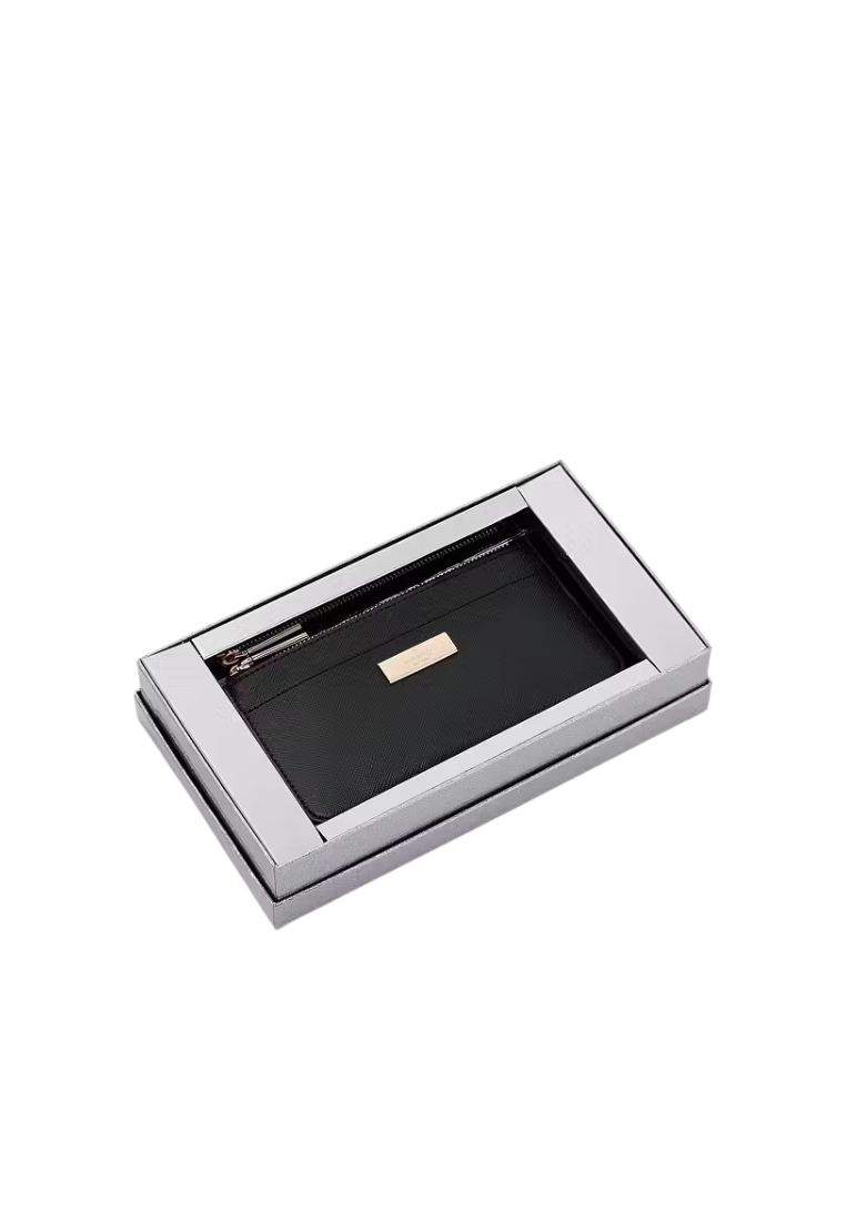 Kate Spade Kenzie Boxed Large Slim Card Holder In Black KK042