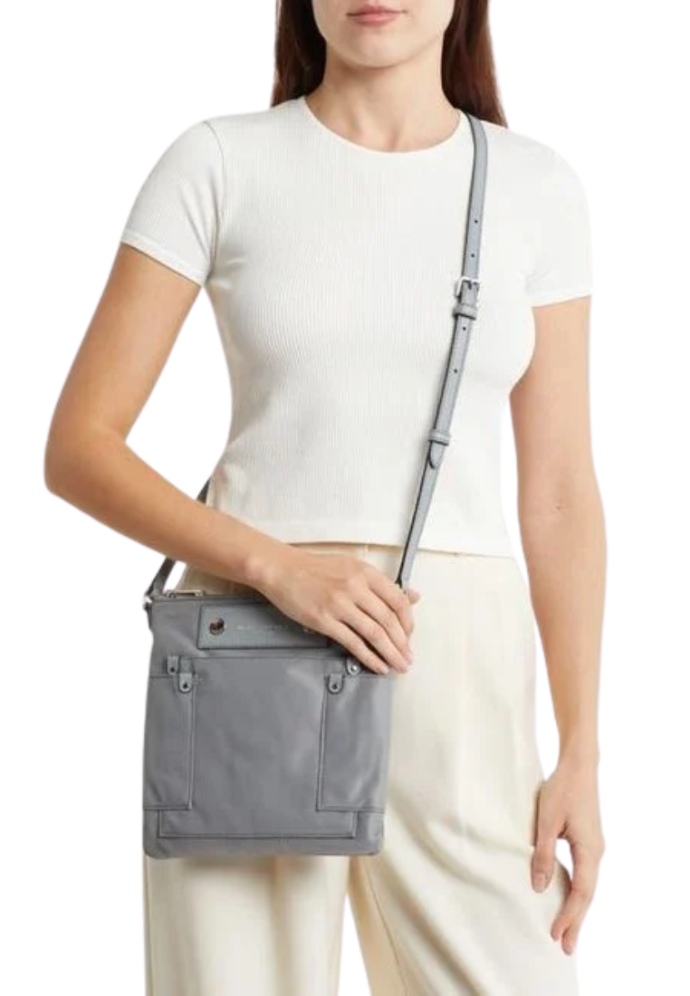Marc Jacobs Preppy Sia Crossbody Bag In Rock Grey 4R4HCR040H02