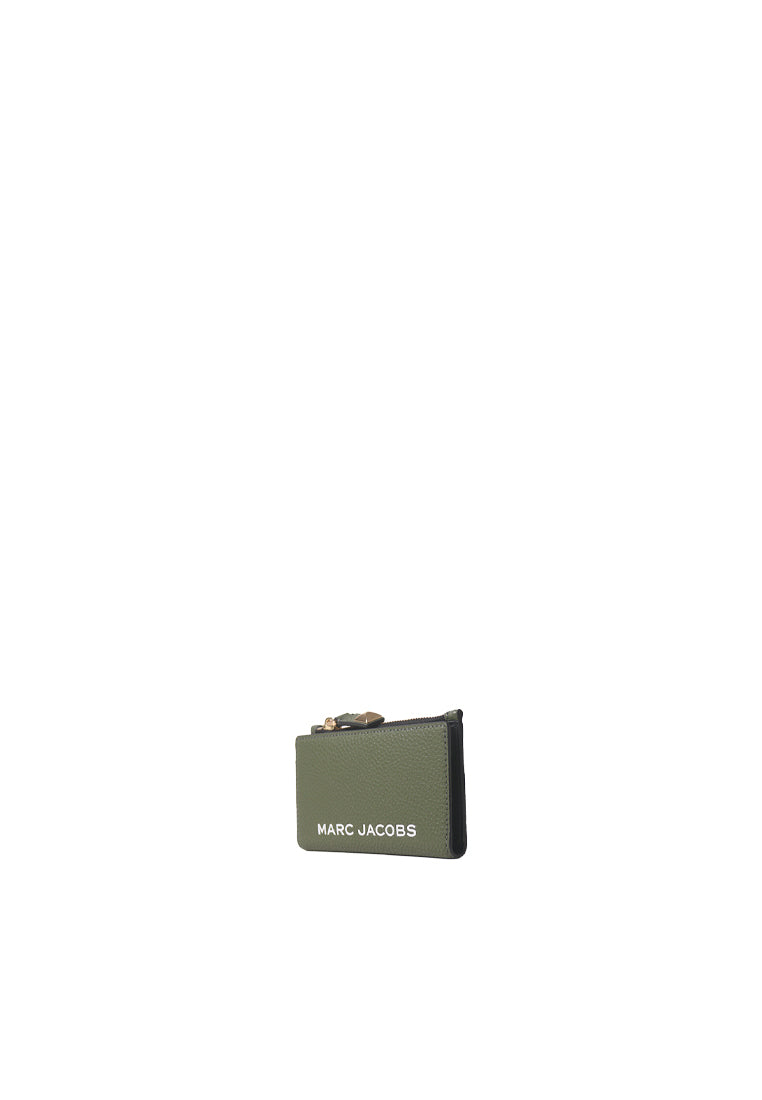 Marc Jacobs Medium Flat Wallet In Bronze Green 4R4SMP040S01