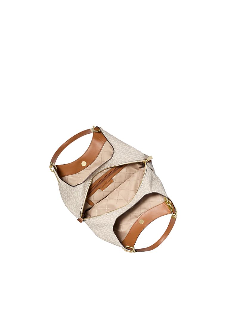 ( PREORDER ) Michael Kors Lillie Shoulder Bag In Vanilla Acorn 30T9G0LE3B