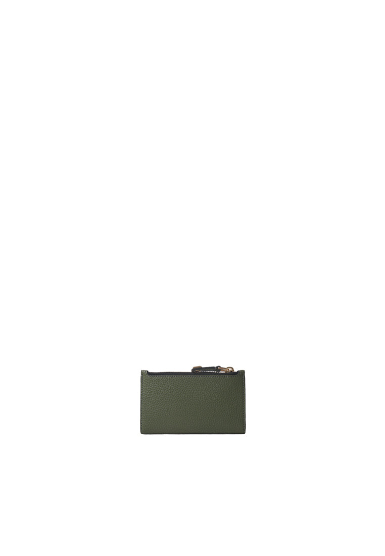 Marc Jacobs Medium Flat Wallet In Bronze Green 4R4SMP040S01