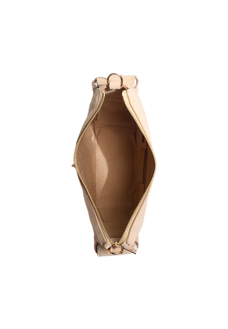 Marc Jacobs Soft Signet Suede Shoulder Bag In Tan 4R5HSH014H01