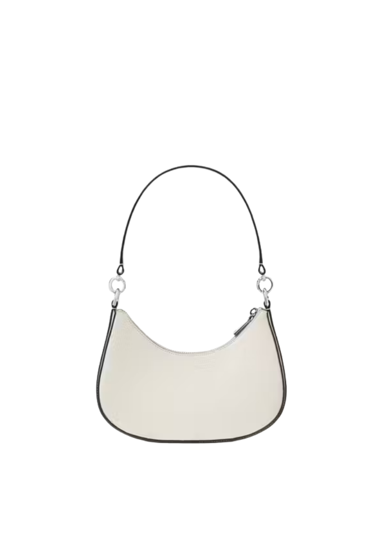 ( PREORDER ) Kate Spade Sam Icon Shiny Small Convertible Crossbody Bag In Parchment KG099