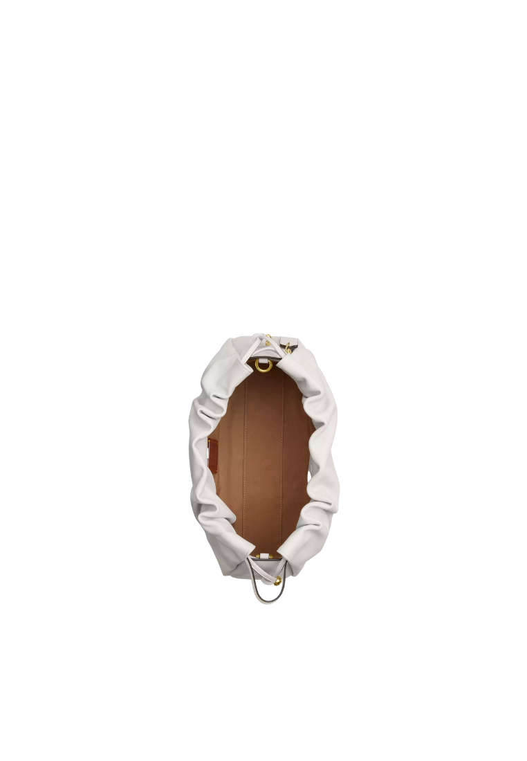 ( PREORDER ) Coach Faye Large Shoulder Bag In Gold Chalk CCE68
