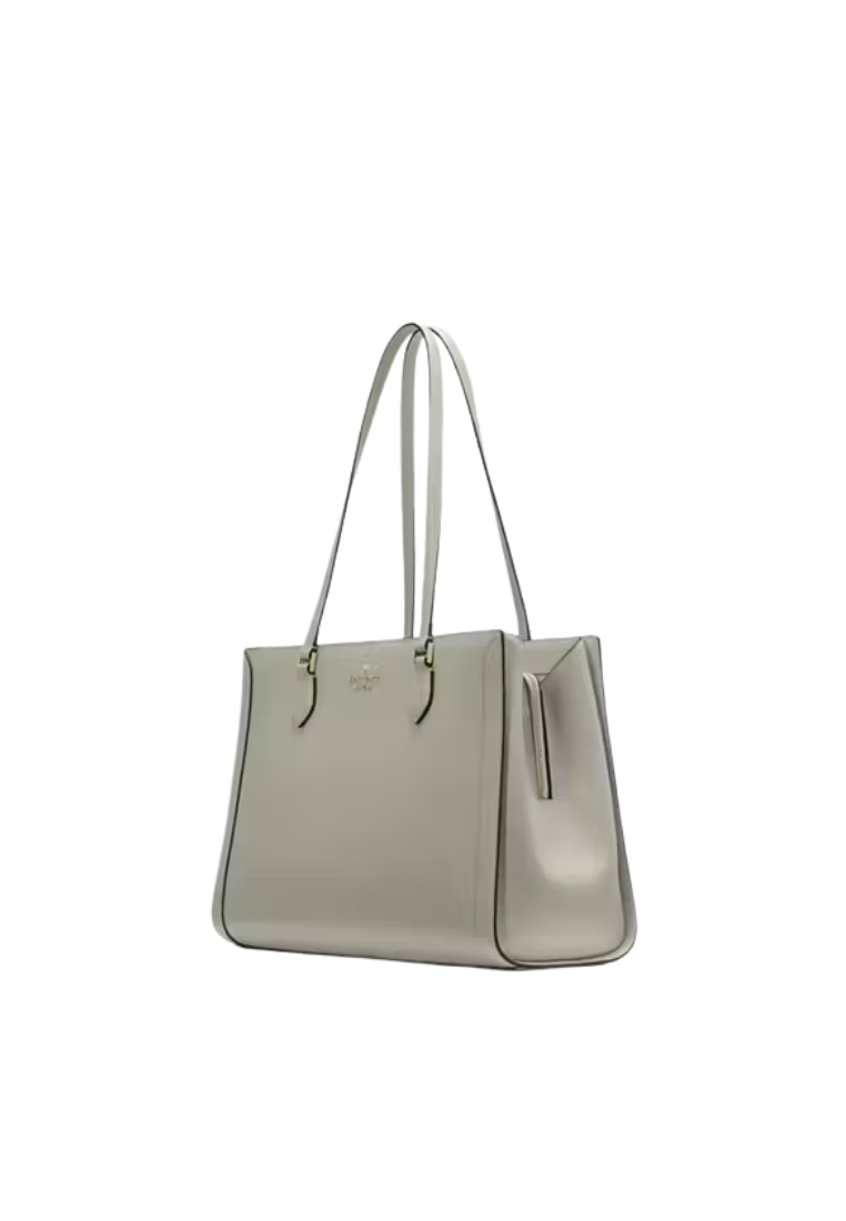 ( PREORDER ) Kate Spade Madison Saffiano East West Leather Large Tote Bag In Dusky Pine KC434