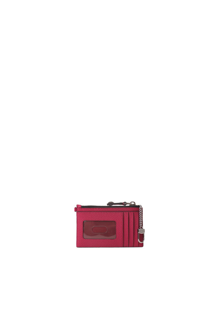 Marc Jacobs Small Slim Billfold Wallet In Lipstick Pink 4R3SMP025S02