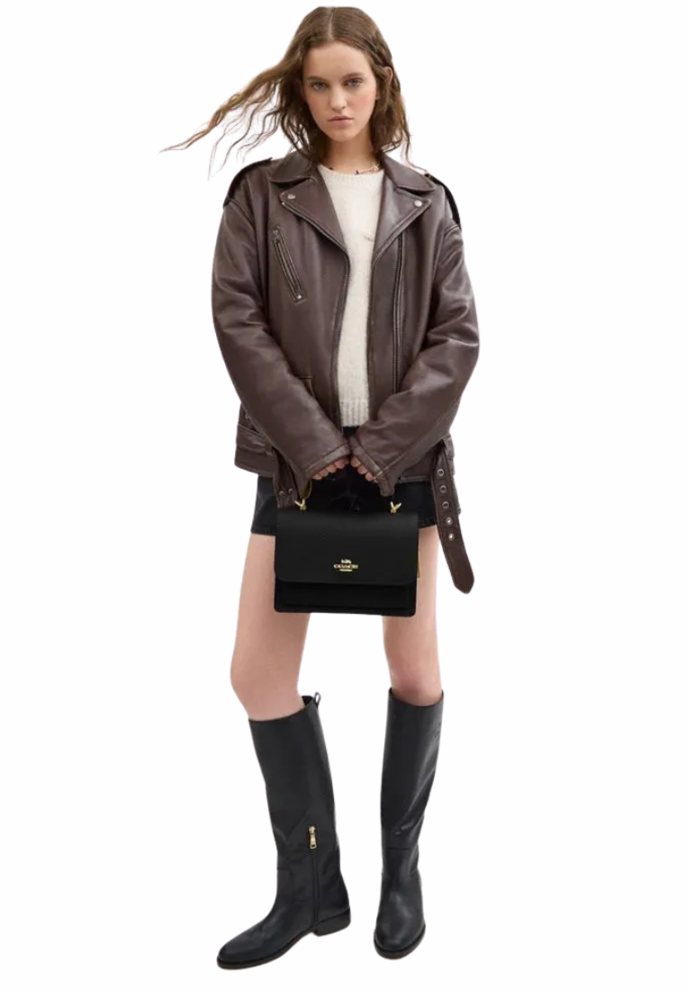 Coach Klare Top Handle In Black CY686