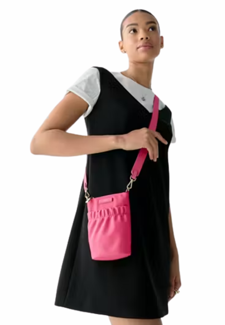 Kate Spade Carter Nylon Phone Crossbody Bag In Rose Oil KL876