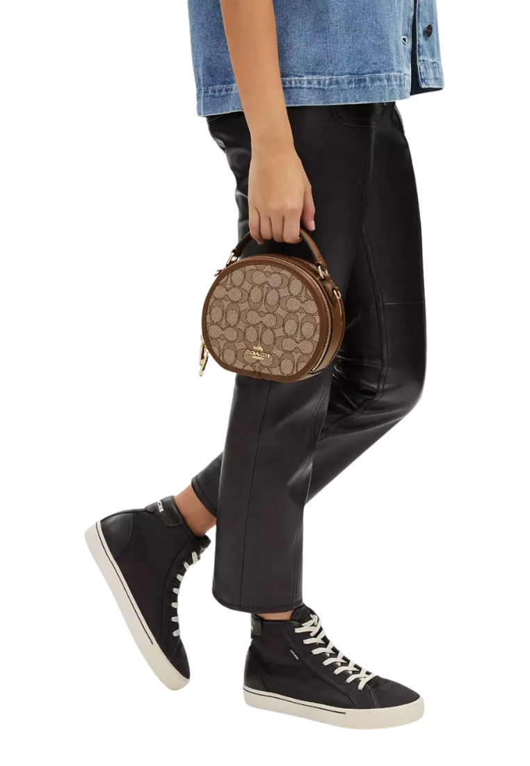 Coach Canteen Crossbody bag In Saddle Multi CO986