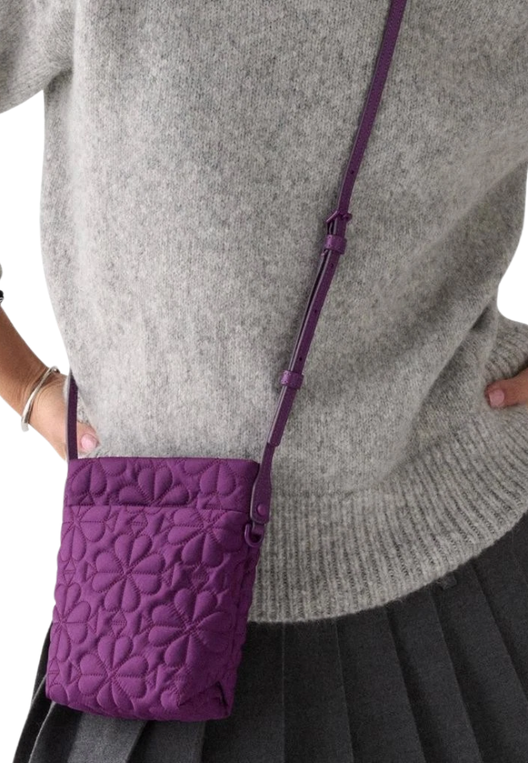 Kate Spade Tilly Crossbody Bag Quilted Small In Night Shade KL640