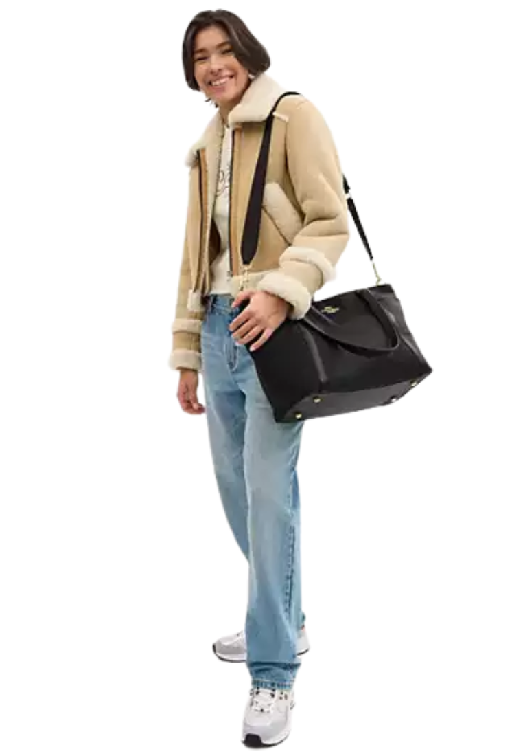 Coach Baby Tote Bag In Black C4072
