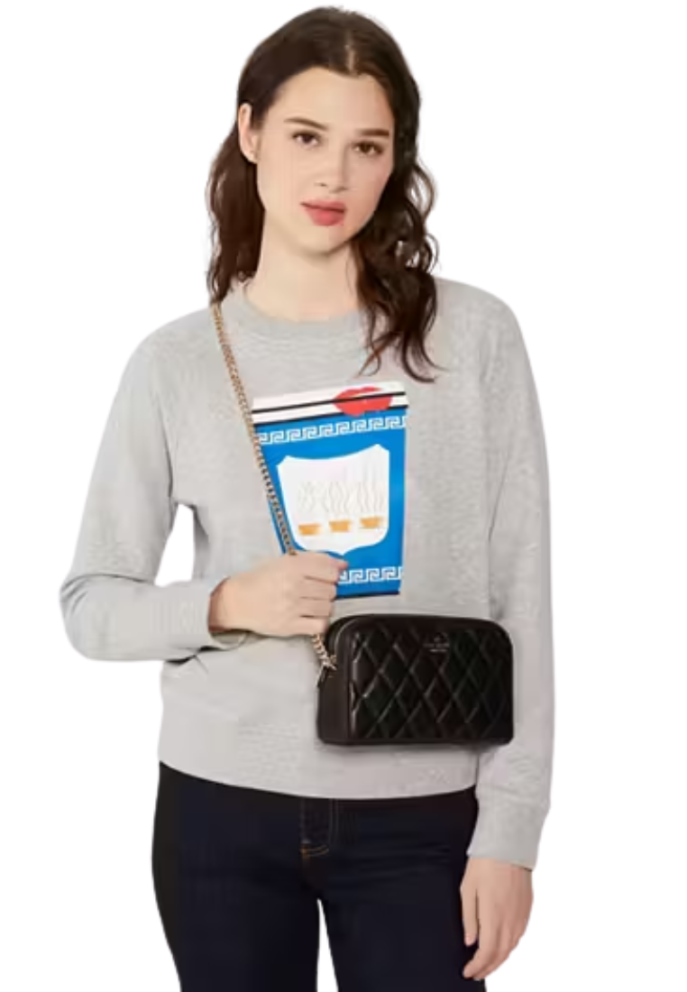 Kate Spade Carey Mini Camera Bag In Black KG425