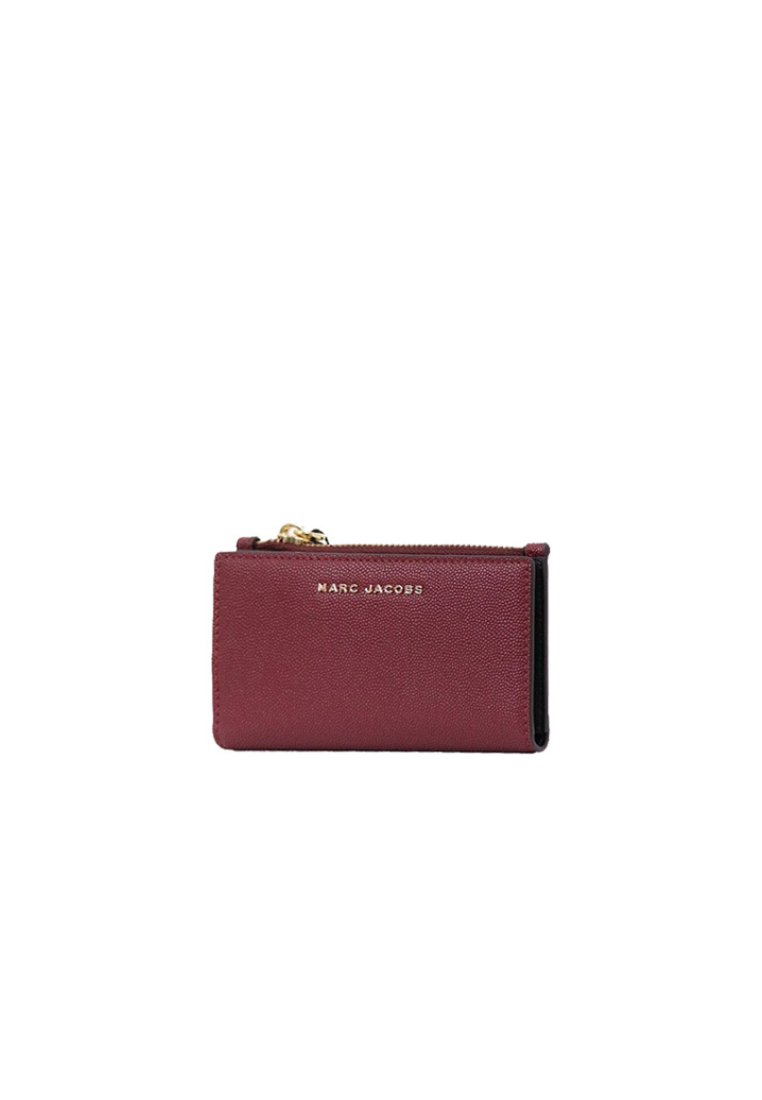Marc Jacobs Daily Small Wallet Slim Bifold In Pomegranate S105M06SP21