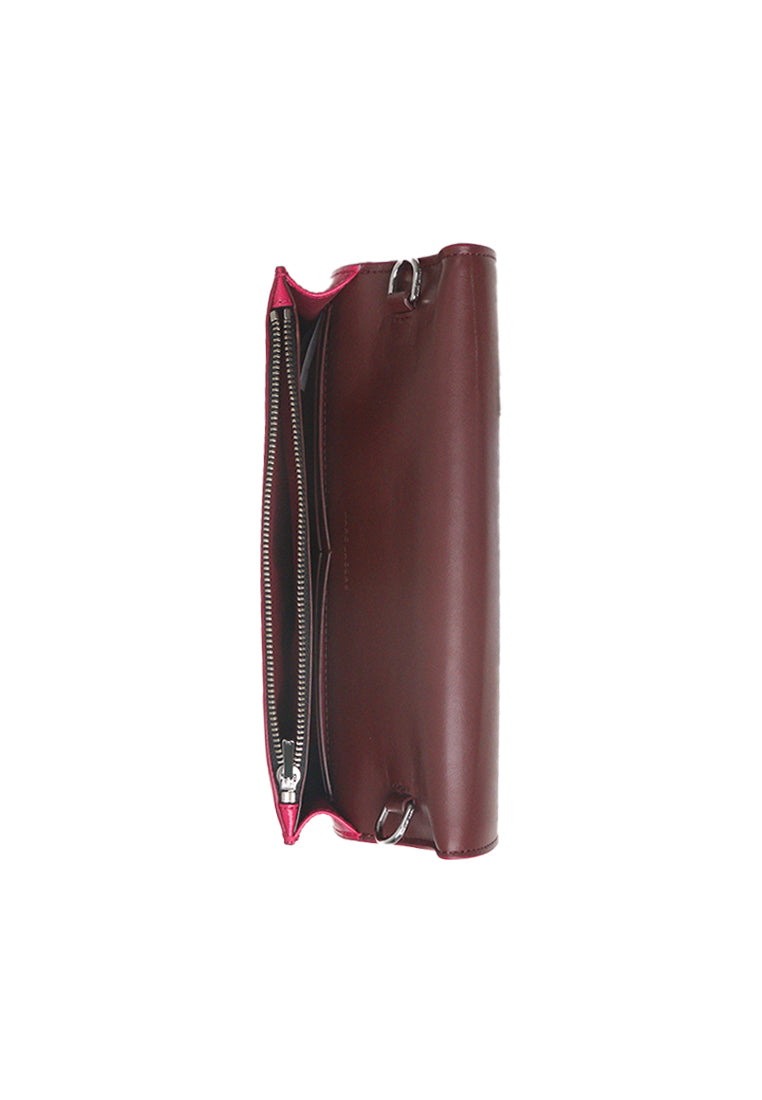 Marc Jacobs Party On a Chain Crossbody Bag In Lipstick Pink 4R3SMN015S01