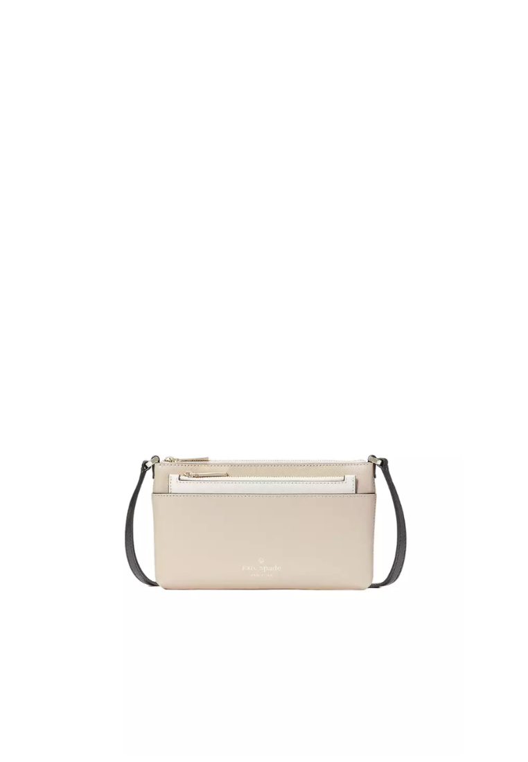 Kate Spade Sadie Set Crossbody Bag Top Zip In Warm Beige KC480