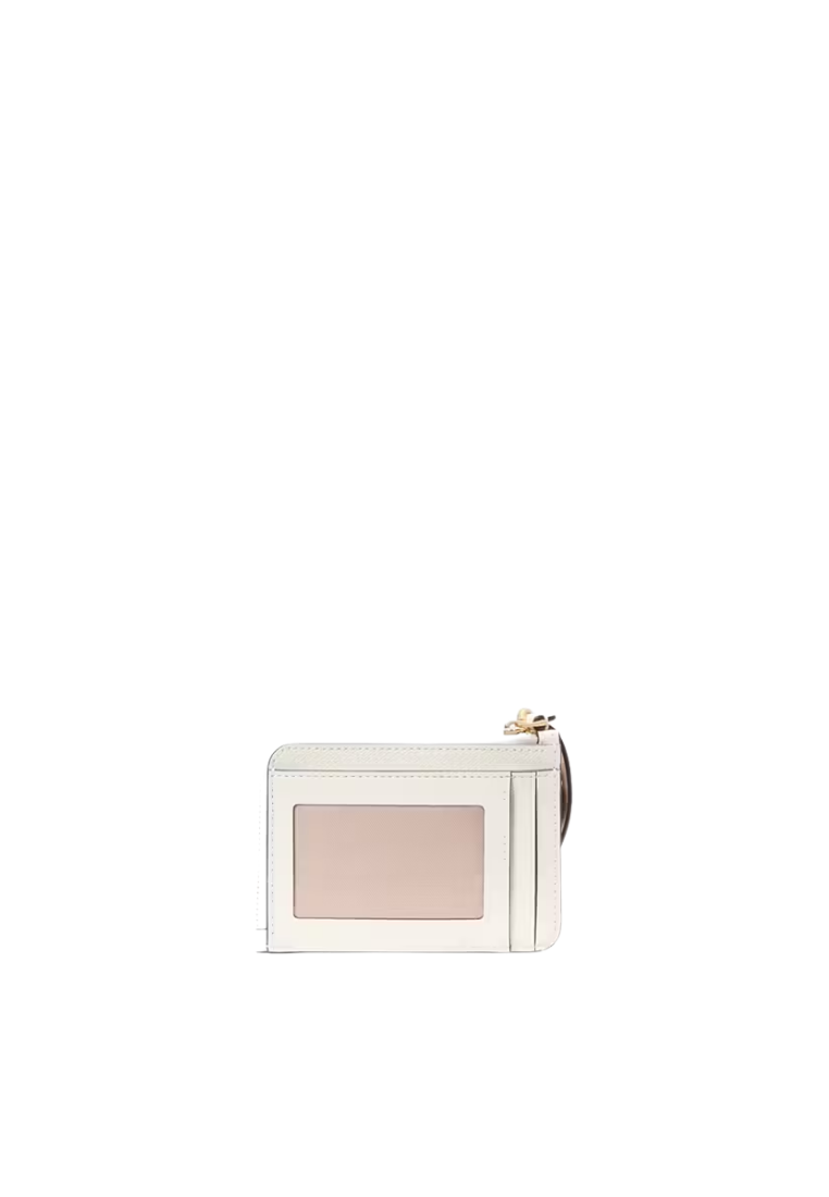 ( PREORDER ) Kate Spade Boxed Madison Perforated Small Wristlet In Meringue KK962