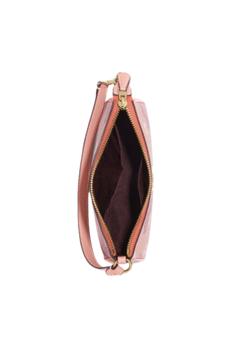 Coach Nolita CH605 With Lovely Butterfly Print In Shell Pink Multi
