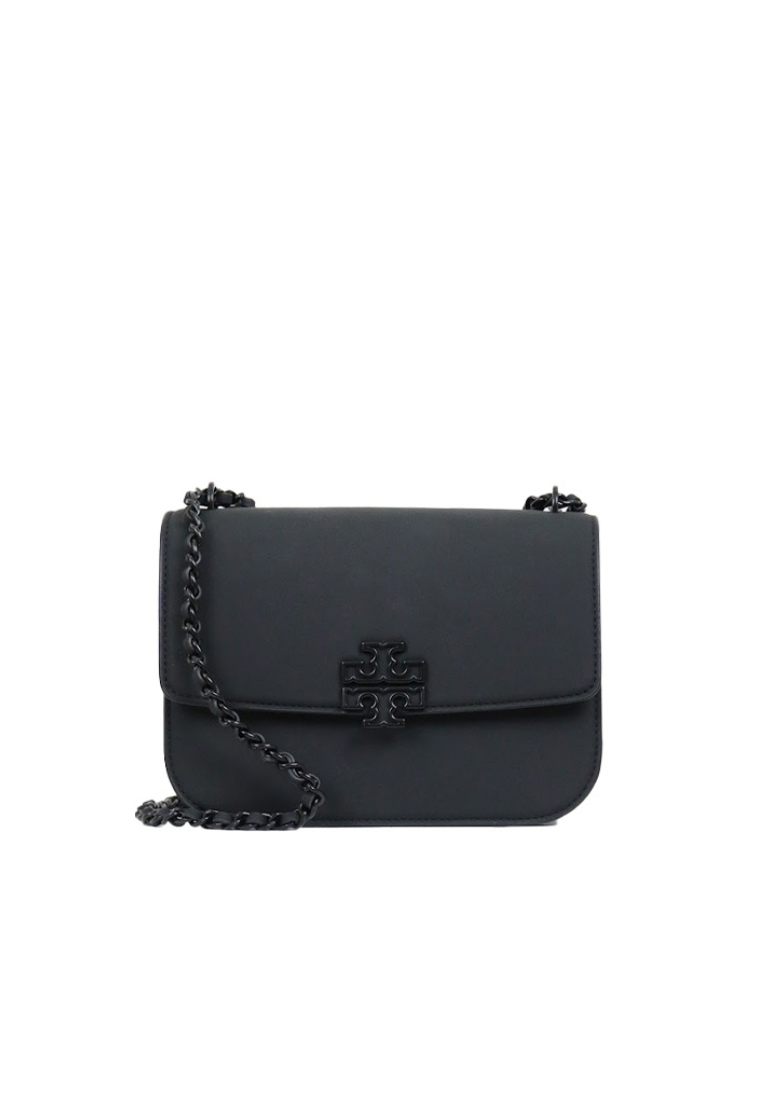 Tory Burch Britten Matte Shoulder Bag In Black 146256