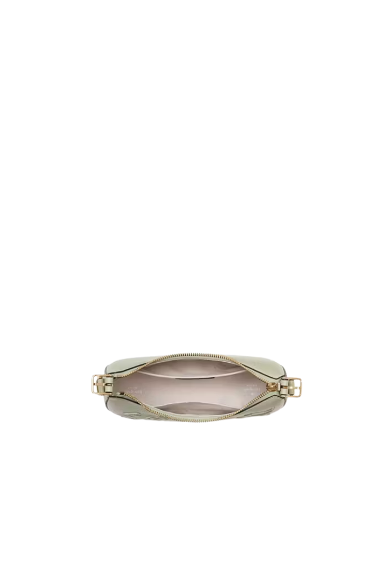 ( PREORDER ) Kate Spade Madison Floral Applique Crescent Shoulder Bag In Sage Bundle KL938