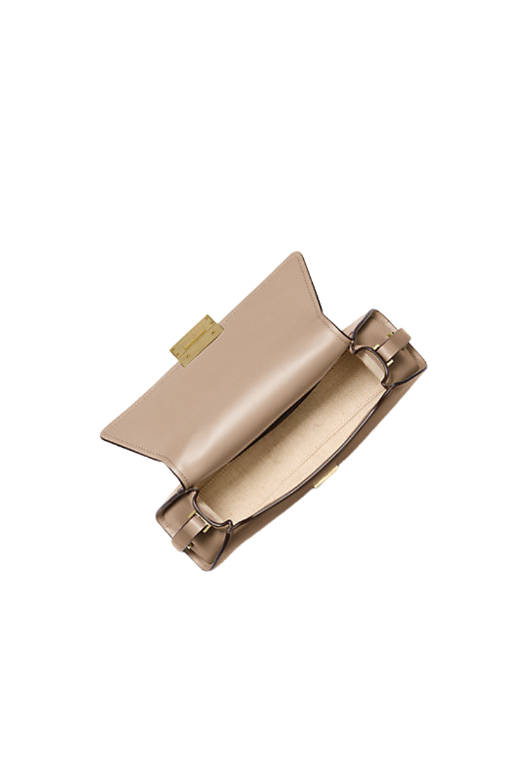 ( PREORDER ) Michael Kors Ludlow Medium Leather Shoulder bag In Birch 30F4GLNL2L