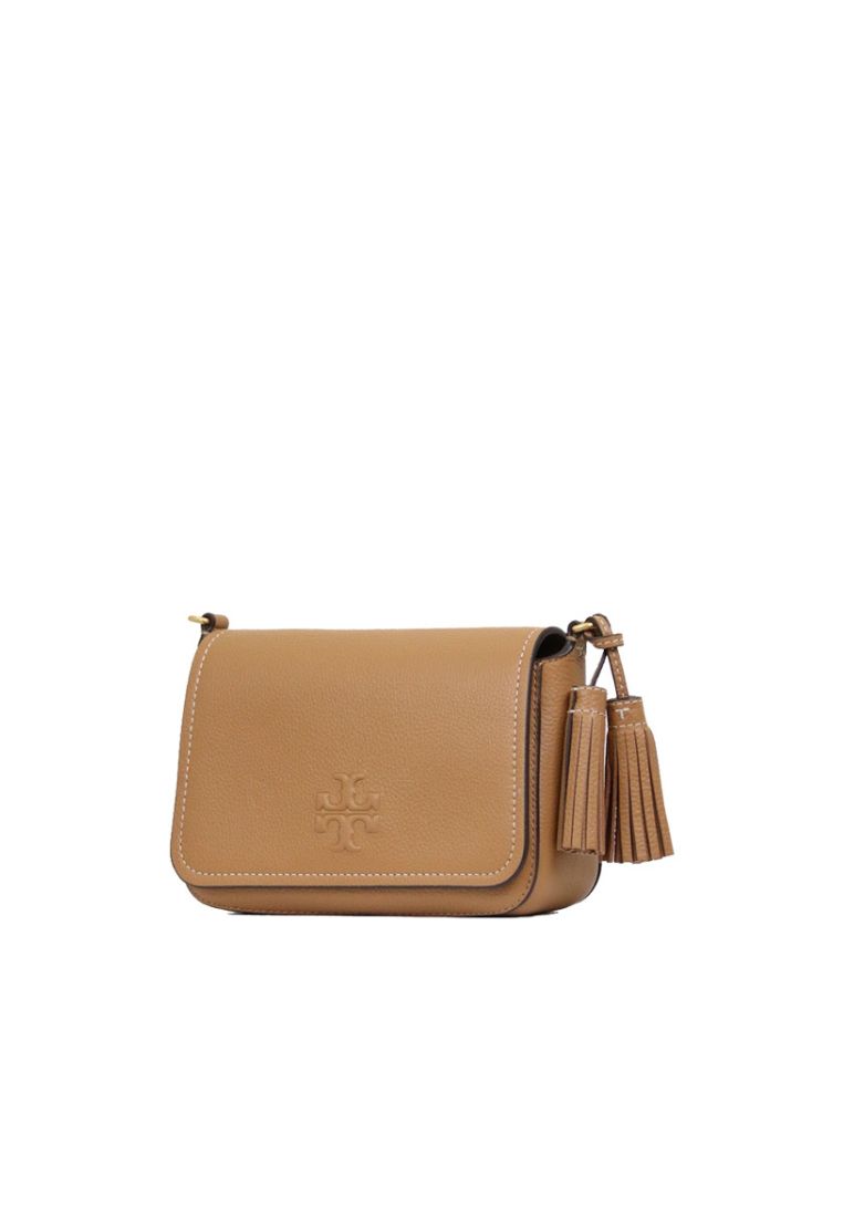 Tory Burch Thea Flap Crossbody Bag In Tiramisu 144688