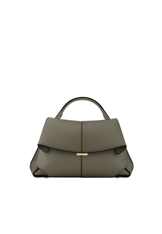 ( PREORDER ) Polene Mokki Crossbody Bag In Textured Smoky Green