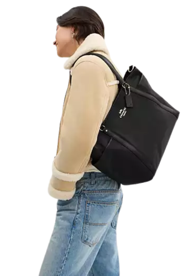 Coach Baby Tote Bag In Black C4072