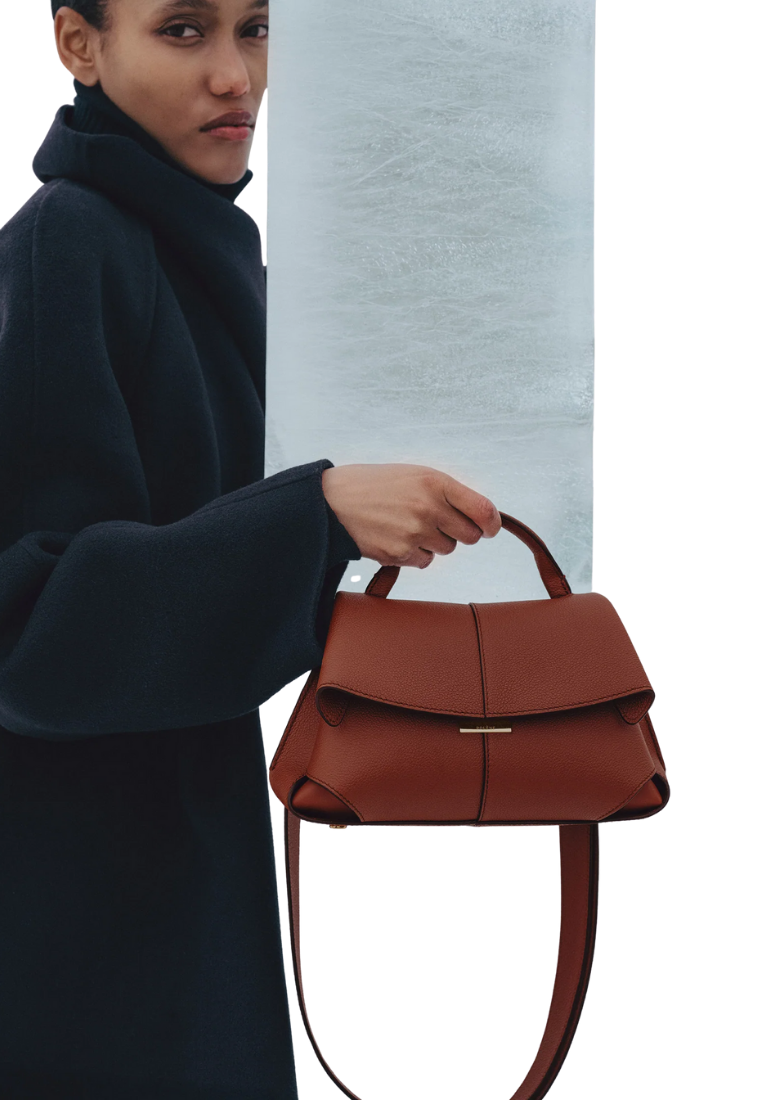 ( PREORDER ) Polene Mokki Mini Tote Bag In Red Clay