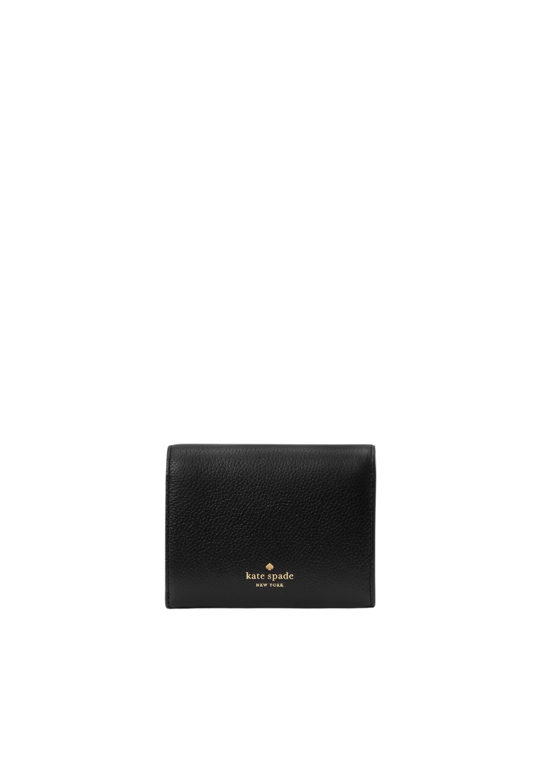 Kate Spade Kayla Small L-Zip Wallet In Black KK056